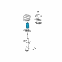 OEM Chrysler Grand Voyager Cover-Shock ABSORBER Dust Diagram - 4684443AB