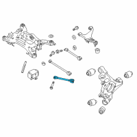 OEM 2013 Infiniti M37 Rear Suspension Front Lower Link Complete Diagram - 551A0-1MA0D