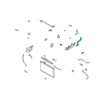 OEM Kia Sorento Hose Assembly-Water B Diagram - 254683CAD0