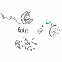 OEM 2010 Lexus IS350 Hose, Flexible Diagram - 90947-02F72