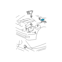 OEM 1998 Lexus SC300 IGNITER Diagram - 89621-30030