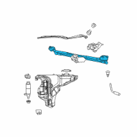 OEM 2020 Dodge Challenger Pivot-WIPER Diagram - 68044165AA