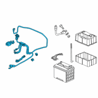 OEM Cable Assembly, Starter Diagram - 32410-SZA-A00