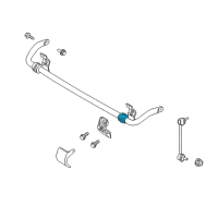 OEM Dodge Magnum Cushion-STABILIZER Bar Diagram - 4782681AB