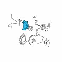 OEM 2010 BMW 550i Right Carrier Diagram - 31-21-6-760-954