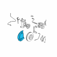 OEM 2004 BMW 525i Protection Plate Left Diagram - 34-11-6-767-647
