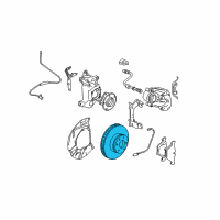 OEM BMW M6 Brake Disc Ventilated, Perforated, Right Diagram - 34-11-2-282-806