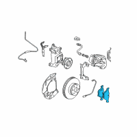 OEM BMW 535i GT Disc Brake Pad Repair Kit Diagram - 34-11-6-794-915