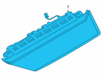 OEM 2022 BMW 840i Gran Coupe THIRD STOPLAMP Diagram - 63-25-7-445-781