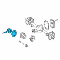 OEM Dodge Sprinter 2500 Differential Assembly-Rear Axle Diagram - 68019087AA