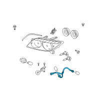 OEM 2006 Scion tC Harness Diagram - 81125-21130