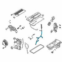 OEM 2006 BMW X3 Guide Tube Diagram - 11-43-7-531-260