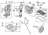 OEM 2021 Kia Rio Gasket-Intake MANIFO Diagram - 283142M100