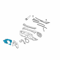 OEM 2008 Cadillac CTS Insulator Diagram - 22782670