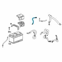 OEM Buick Battery Cable Diagram - 26218510