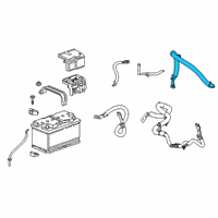 OEM 2019 Buick LaCrosse Negative Cable Diagram - 26237329