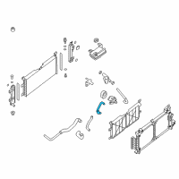 OEM 2015 Nissan Leaf Hose-Pump, Outlet Diagram - 21502-3NF0A