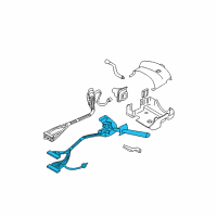 OEM 2002 Buick Park Avenue Switch Asm, Turn Signal & Headlamp Dimmer Switch & Windshield Wiper & Windshield Washer (W/ Lever) Diagram - 88964587