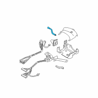 OEM 2005 Buick Park Avenue Lever Asm, Automatic Transmission Control Diagram - 26101657