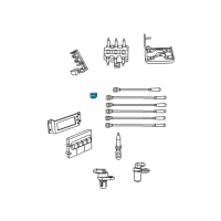 OEM 2010 Chrysler Sebring Ignition Capacitor Diagram - 4606866AA