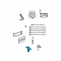 OEM 2009 Chrysler Town & Country Sensor-CAMSHAFT Diagram - 5149078AD