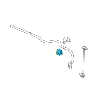 OEM 2009 Pontiac G5 Bushings Diagram - 20902786