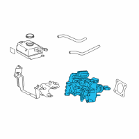 OEM 2015 Lexus CT200h Cylinder Assembly, Brake Diagram - 47050-76100