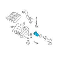 OEM Dodge Sprinter 2500 Sensor-Mass AIRFLOW Diagram - 68017661AA