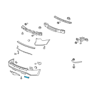 OEM Saturn Vue Reflector Diagram - 25805313