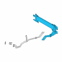 OEM 2006 Ford Mustang Oil Cooler Diagram - AR3Z-7A095-A