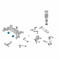 OEM 2020 Hyundai Kona Insulator-Front Diagram - 53912-2E200