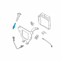 OEM 2010 Hyundai Genesis Plug Assembly-Spark Diagram - 18846-11060