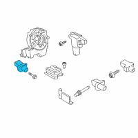 OEM 2015 Ford Explorer Side Sensor Diagram - BK2Z-14B004-A