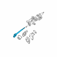 OEM 2004 Lexus RX330 Shaft Sub-Assy, Steering Intermediate Diagram - 45202-0E010