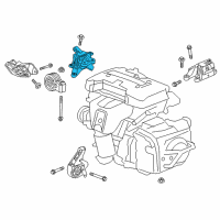 OEM Buick Envision Mount Diagram - 84160405