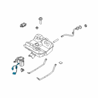 OEM 2002 Kia Spectra Gauge-Fuel Tank Diagram - Q0K2DJ60960