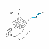 OEM 2001 Kia Spectra Pipe Assembly-Filler Diagram - 0K2NA42210