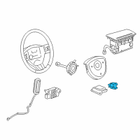 OEM Chevrolet Uplander Side Sensor Diagram - 10363045