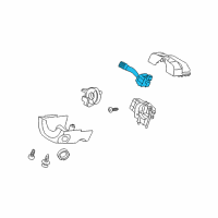 OEM 2014 Ford Mustang Combo Switch Diagram - AR3Z-13K359-AA