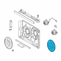 OEM 2014 Lexus CT200h Fan Diagram - 16361-37010