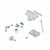 OEM 2019 Lincoln Nautilus Adapter Gasket Diagram - K2GZ-6840-A