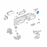 OEM 1999 Cadillac Seville Module Diagram - 9355871