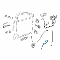 OEM Buick Cable Diagram - 84812001