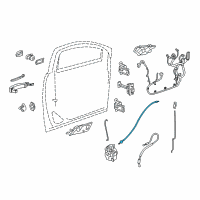 OEM 2021 Buick Envision Cable Diagram - 39132888