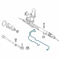OEM 2014 BMW X5 Active Steerin Pipes Set Diagram - 32-10-6-782-695