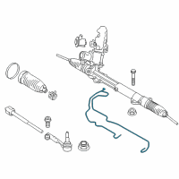 OEM 2010 BMW X6 Active Steerin Pipes Set Diagram - 32-10-6-782-695