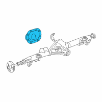 OEM 2010 Ford Mustang Cover Assembly Diagram - 2L1Z-4033-CA