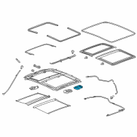 OEM 2020 Cadillac CT6 Motor Diagram - 84272425