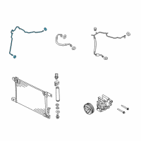 OEM 2017 Nissan Versa Note Pipe-Front Cooler, High Diagram - 92440-1HK0A