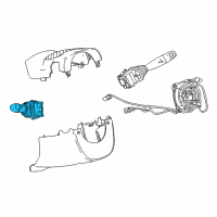 OEM 2013 Chevrolet Spark Signal Switch Diagram - 95242645